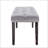 Heng Ming Velvet Upholstered Tufted Bench Ottoman, Comfortable And Stylish Footrest For Entryway, Dining, And Living Rooms-1205359159