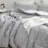 Glacier Frost - Coma Inducer Oversized Comforter Set - Snowy Gray-113494831