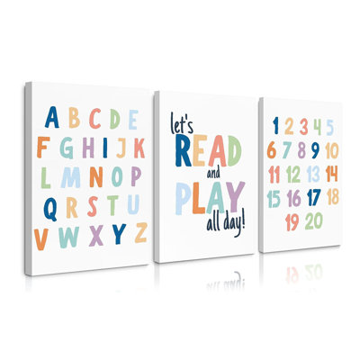 3 Piece Wrapped Canvas Print