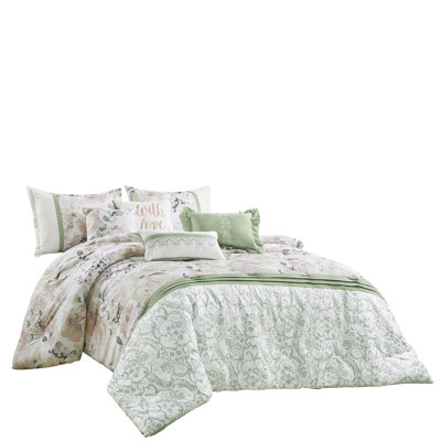 Elian Luxury 7 Piece Comforter Set