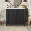 Armoire de salle de bain exquise avec lavabo en céramique pour un rangement élégant-953081104