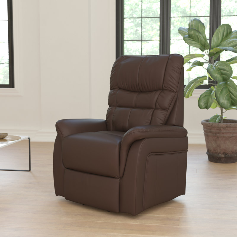 Fauteuil inclinable électrique Eldery Lift de Bonnevie, Brun