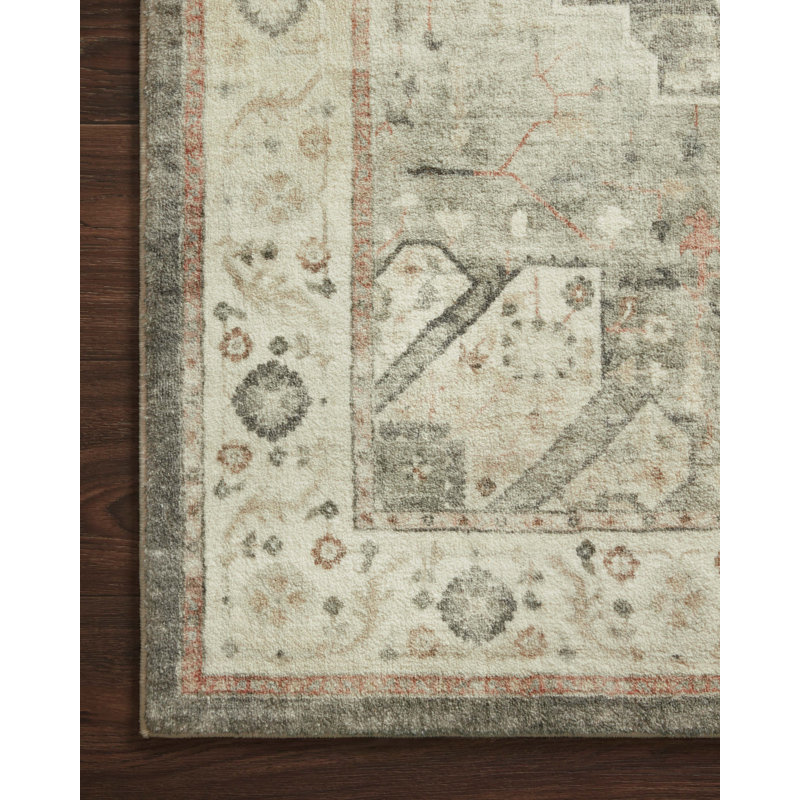 Ernbiorn Oriental Indoor Rug, Rectangle 2'2" x 5'