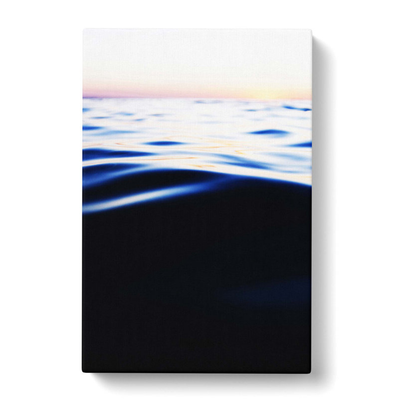 Ocean Be Cool In Abstract - Wrapped Canvas Print, 50cm H x 35cm W x 3cm D