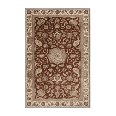 Machine Washable Persian Gray Area Rug
