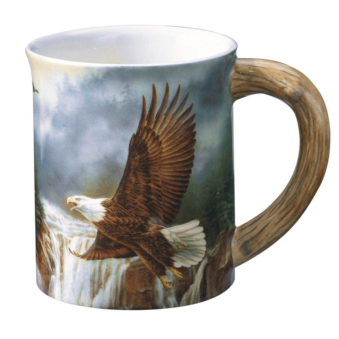 Stoneware Coffee Mug Wild Wings