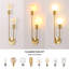 Gold Iron 2-Light 47cm Minimalist Vintage Wall Sconces  