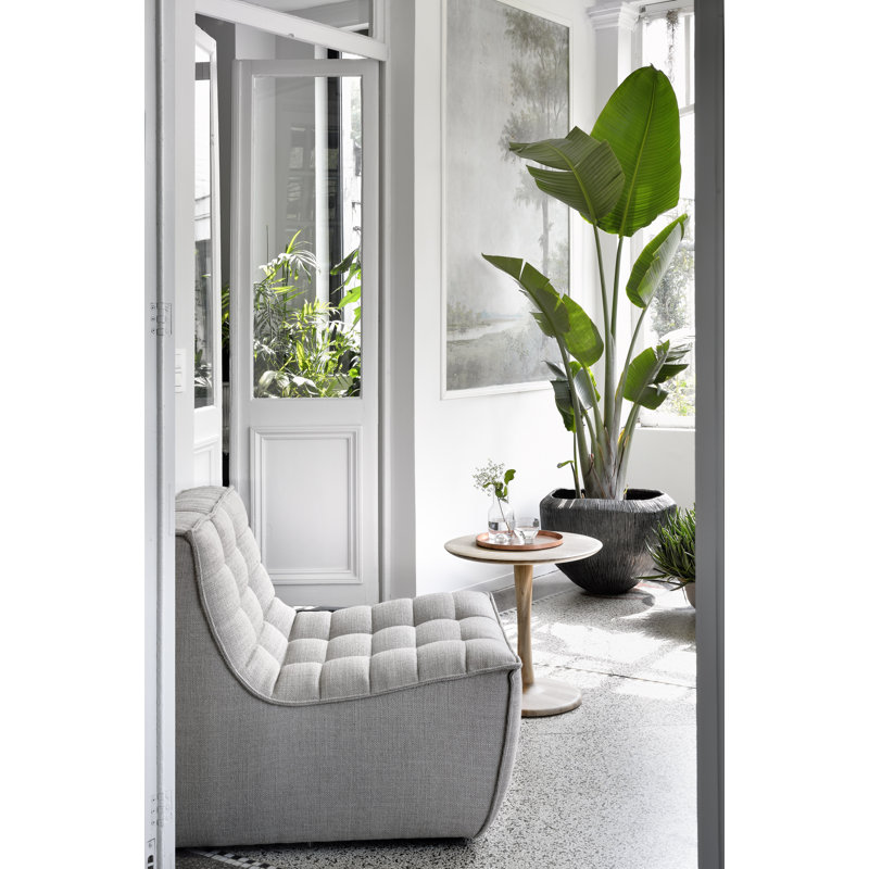 N701 Armless Chair, Beige