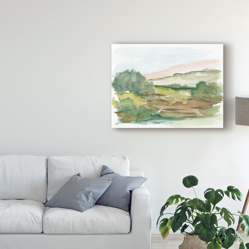 Modern & Contemporary Painting Print, 14" H x 19" W x 2" D