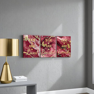 3 Piece Wrapped Canvas Print