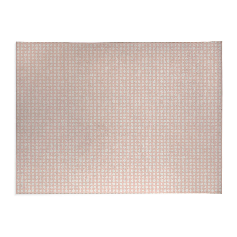 Grunge Row Non-Slip Outdoor Rug, Rectangle 4' x 6'