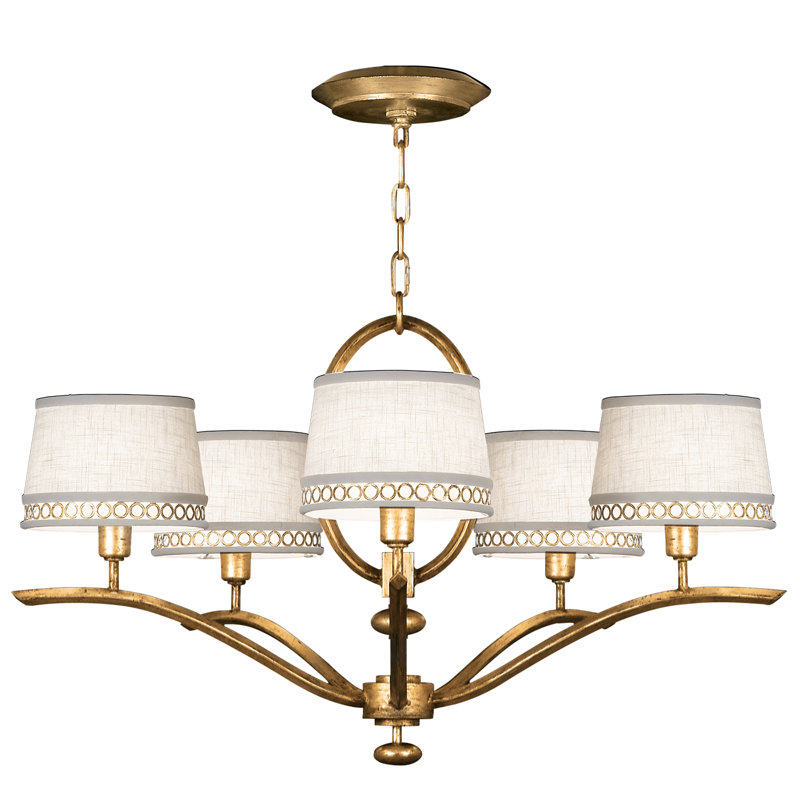 Lustre rond 29 po Allegretto, Or