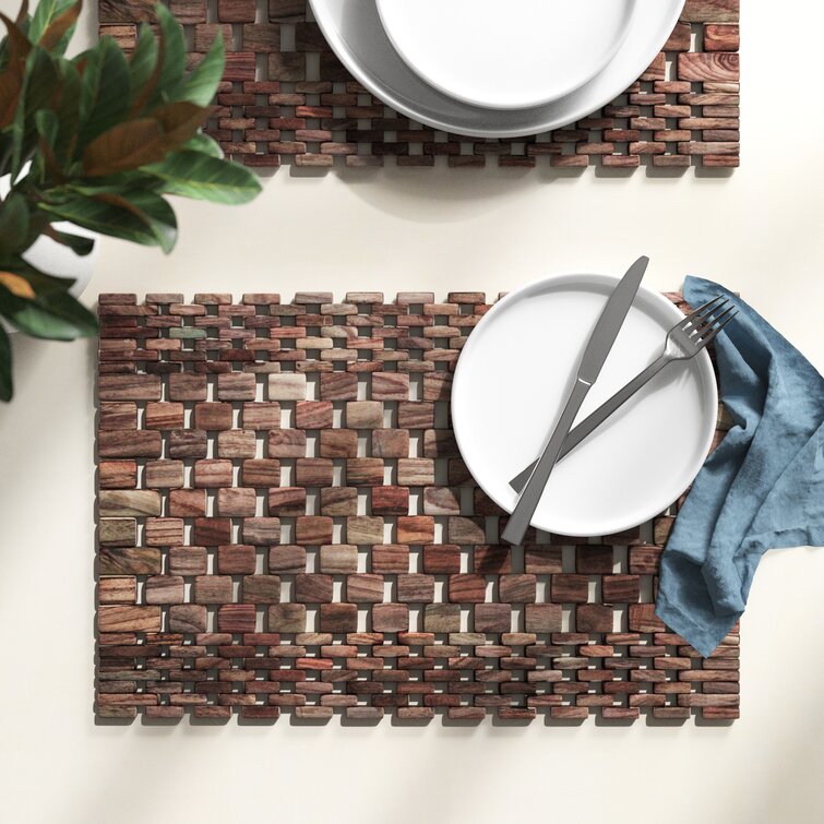 Solace Geometric Rectangle Placemat