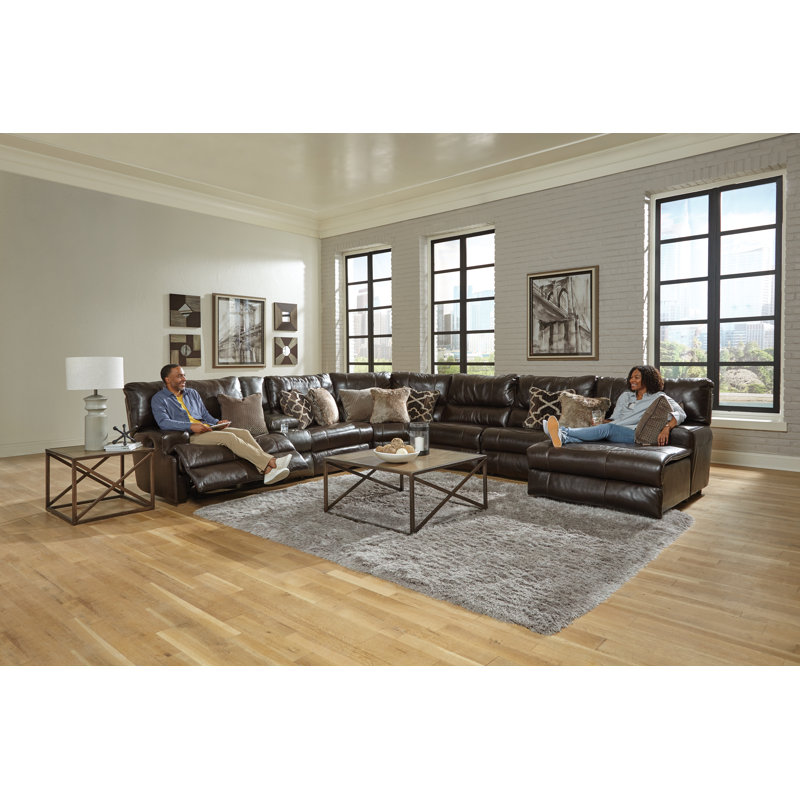 Canapé modulaire inclinable 7 pièces Zuriyah