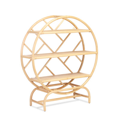 Buckhead Solid Wood Etagere Bookcase