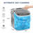 26 Lb.Daily Production Bullet Ice Countertop Ice Maker, Self-Cleaning Ice Makers-78609290