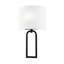 Textile - Oslo ADA 1-Light Wall Sconce - White Linen Fabric Shade-100943210