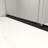 5476 Inch North American Frameless Double Sliding Matte Black Shower Door With Adjustable Soft Closing Function 8Mm Tempered Glass With Nano Easy Cleaning And Stick Explosion-Proof Menbrance