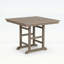 Table de salle à manger pliante carrée pour patio, parfaite pour les rassemblements extérieurs et le rangement peu encombrant-130195864