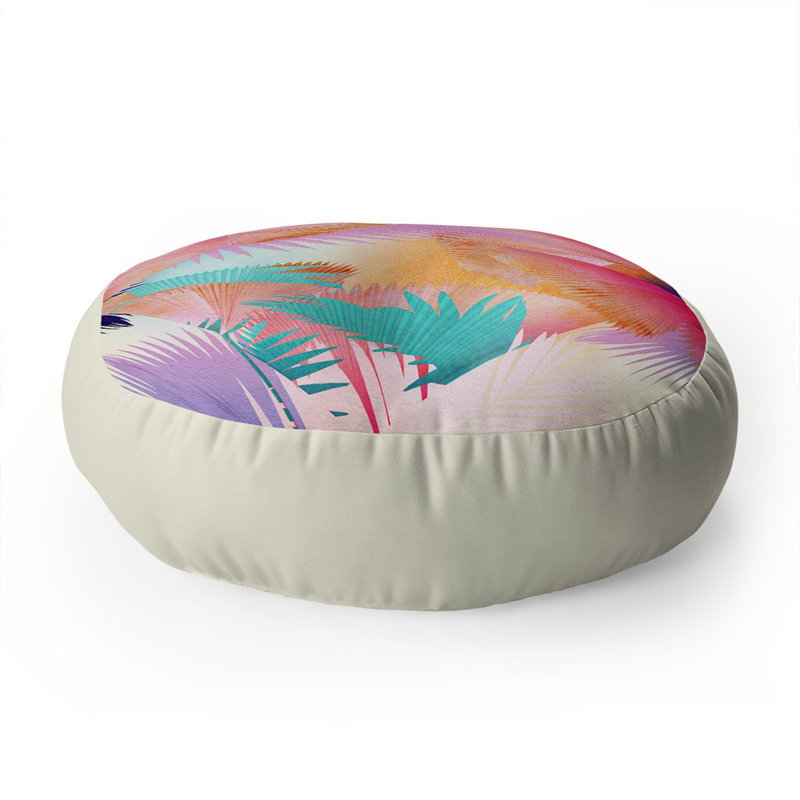 Coussin de plancher coucher de soleil iveta abolina cubain