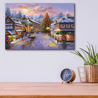 «Christmas Eve» par Nicky Boehme_, art mural en verre acrylique