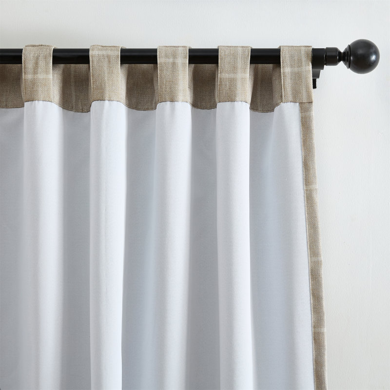 Rideau obscurcissant Saffo, Taupe, L 52 po x L 84 po