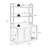 Large Cat Litter Box Enclosure With Shelf Storage, Cat House With Scratch Pad-309518028