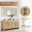 Ensemble de meuble-lavabo double 72 po Salome