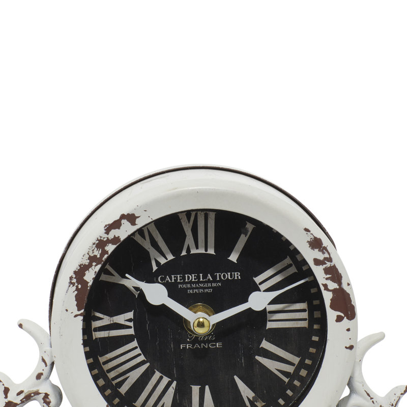 Horloge de table Vintage, Noir