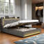 Upholstered Ottoman Storage Bed