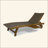 Outdoor Chic Acacia Wood Chaise Lounge Set With Pull-Out Trays For Ultimate Relaxation, 2Pcs-1924059798
