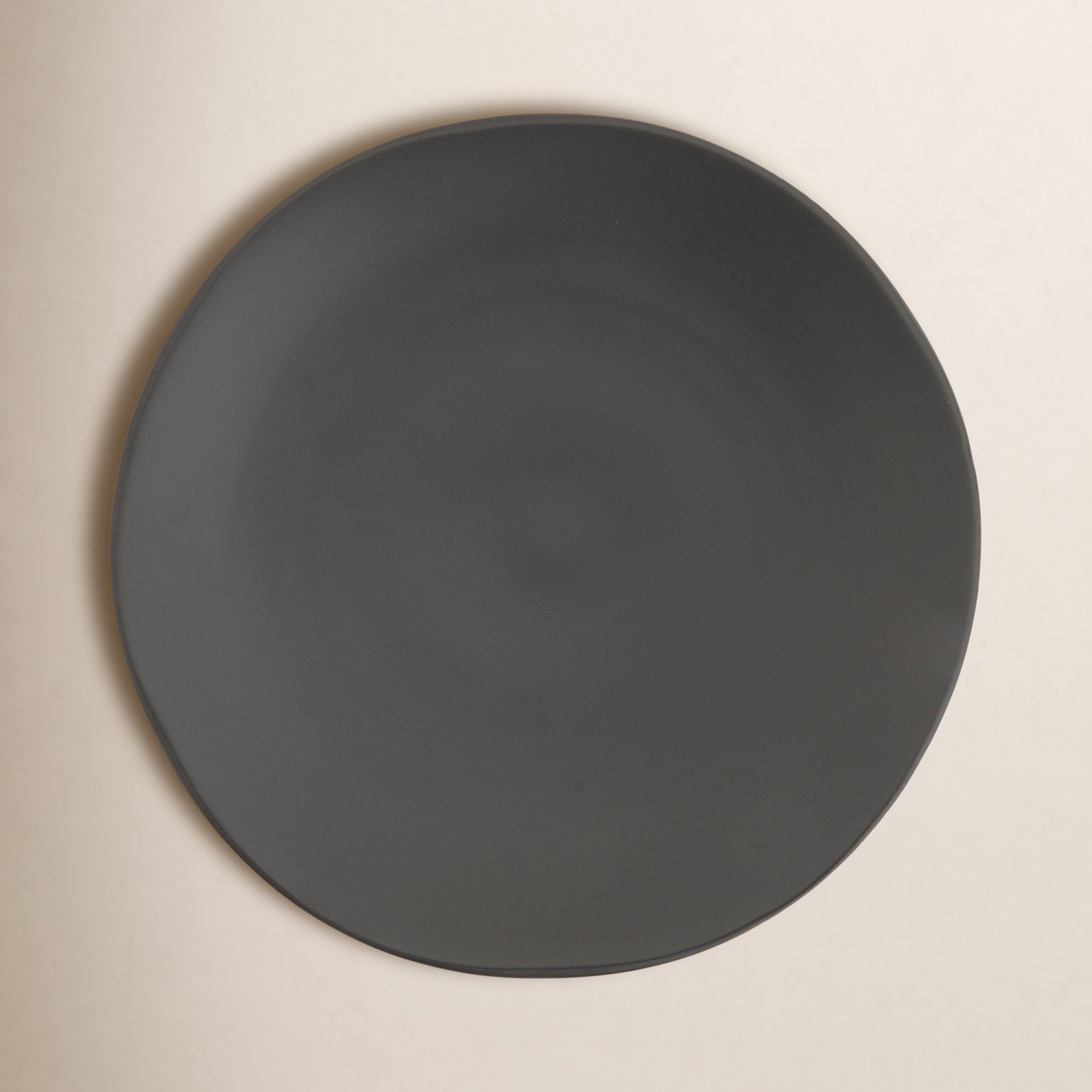 Heirloom 12" Dinner Plate, Charcoal