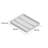 Draw Tidy Plastic Rectangle Flatware Caddy