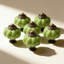 Vintage Ceramic Pumpkin Cabinet Knobs And Drawer Pulls With Mounting Hardware, With Bronze Base For Furniture And Doors-125138551-125138548