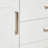 61 " W Freestanding Standard Free Standing 2 Double Vanity Bathroom Vanity With Carrara Marble Top-87226831