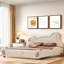 Lit plateforme Annakiya avec tête de lit en forme d'ours et poche de rangement pour le lit-169408697-169408699