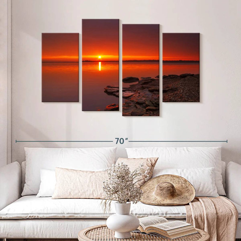 Kerrick Truman Lake, 32" H x 52" W