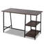 Clasby Metal Base Writing Desk