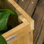 Lit de jardin surélevé en bois 5 pi x 2 pi