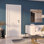 Porte standard à panneaux préfinie