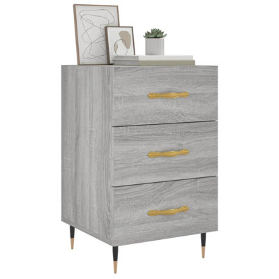 Deana 40cm W Manufactured Wood Bedside Table