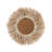 Set of 2 18" Round Wooden Wall Art Decor For Living Room and Bedroom