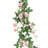 Artificial Tea Rose Flower Stem Hanging Spray-1187960373