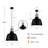 Ziegler 1 - Light Matte Black, Chrome Single Pendant-642565563