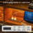 Modern Upholstered Queen Bed, LED Headboard with Charging Station, Quiet Support & Quick Assembly-1504976550-1504976551