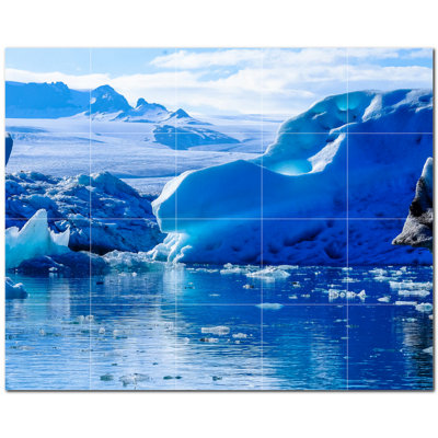 Glacier photo 12 x 12