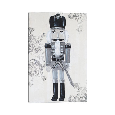 Gray Nutcracker II 1 Piece Wrapped Canvas Wall Art