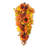 38"H Fall Oversized Sunflower Teardrop