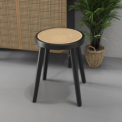 Rattan Accent Stool
