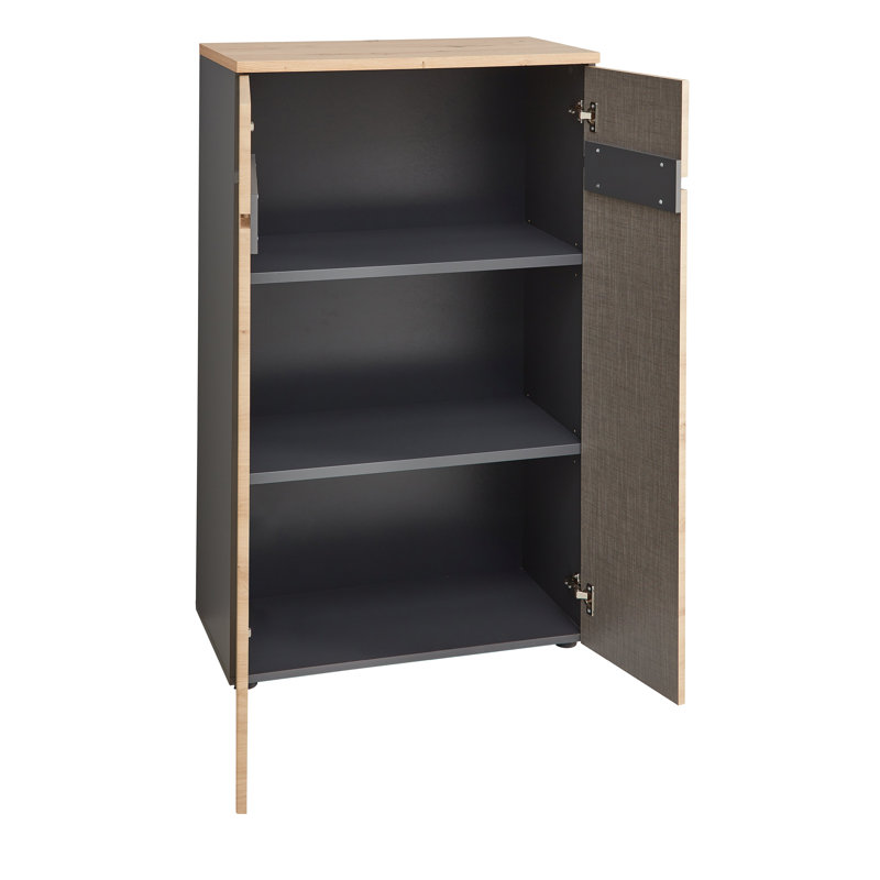 Sabeela 2 -Door 2 -Shelf Storage Cabinet
